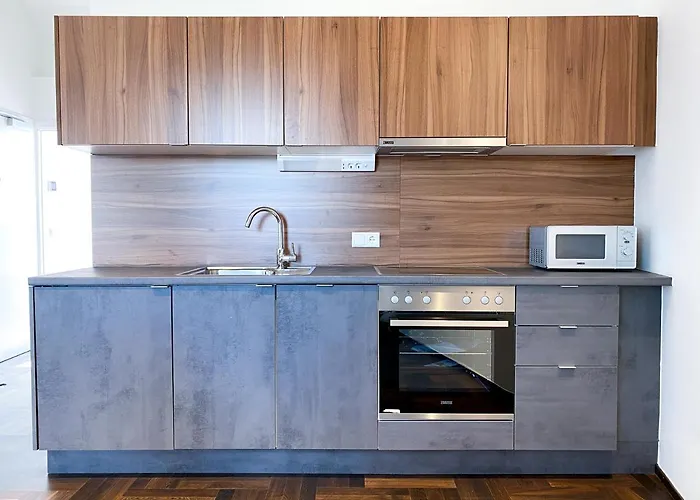 Penthouse Mit Parkplatz Und Balkon Апартаменти Відень